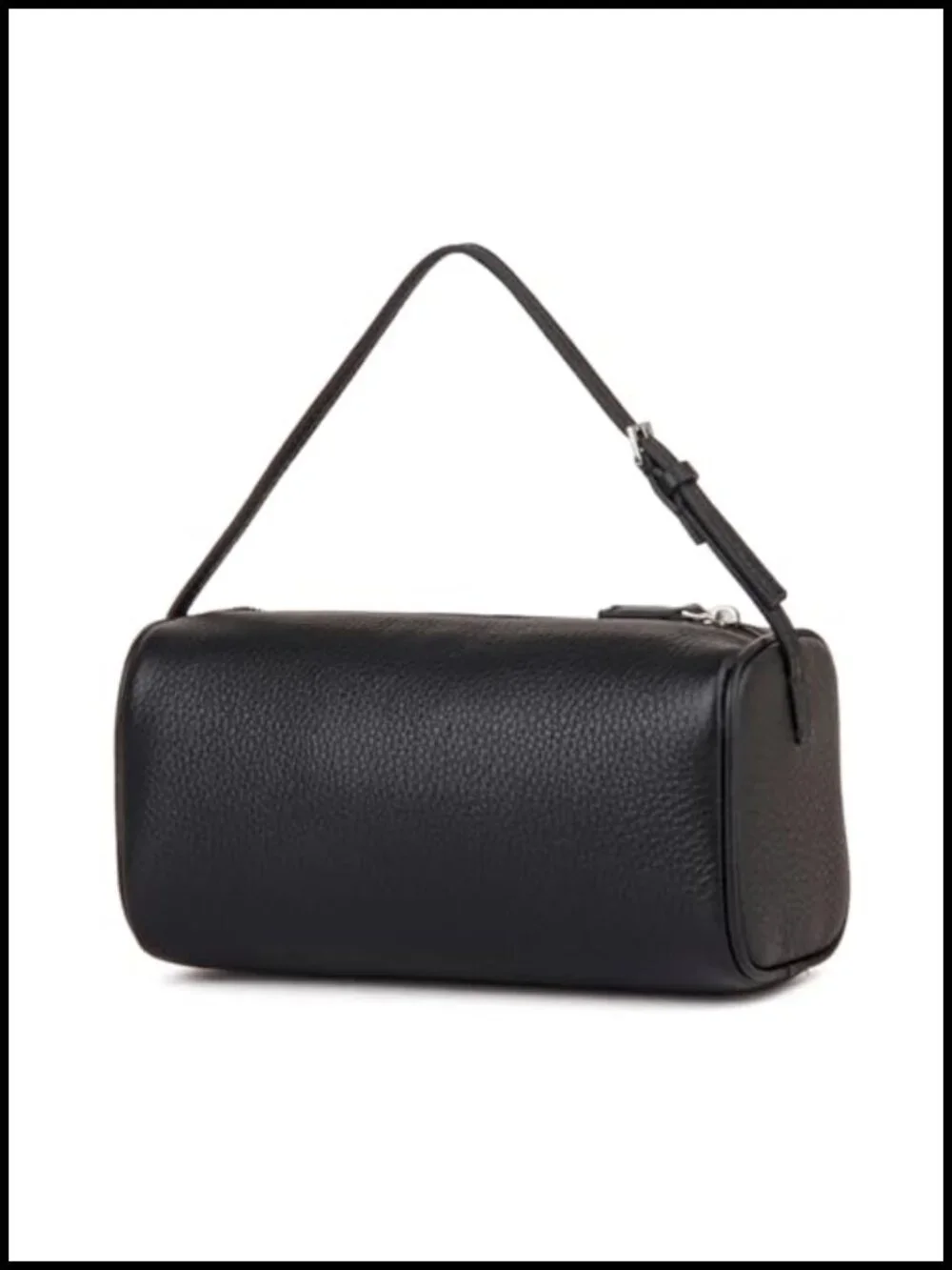 Full-Grained Leather Crossbody Hobo Bag Handmade Stitching Everyday Purse